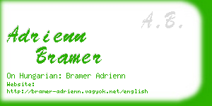 adrienn bramer business card